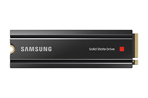 SAMSUNG 980 PRO SSD with Heatsink 1TB PCIe Gen 4 NVMe M.2...