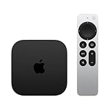 Apple TV 4K Wi-Fi (3rd Generation) + Siri Remote + Power...