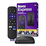 Roku Express | HD Roku Streaming Device with Standard Remote...