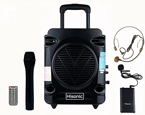 Hisonic HS700 True RMS 35 Watts Rechargeable & Portable PA...