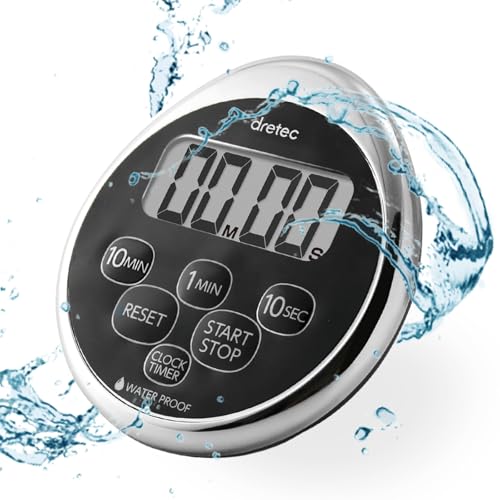 dretec Digital Timer Water Proof Shower Timer Shower Clock...