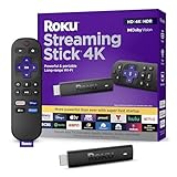 Roku Streaming Stick 4K | Portable Roku Streaming Device...