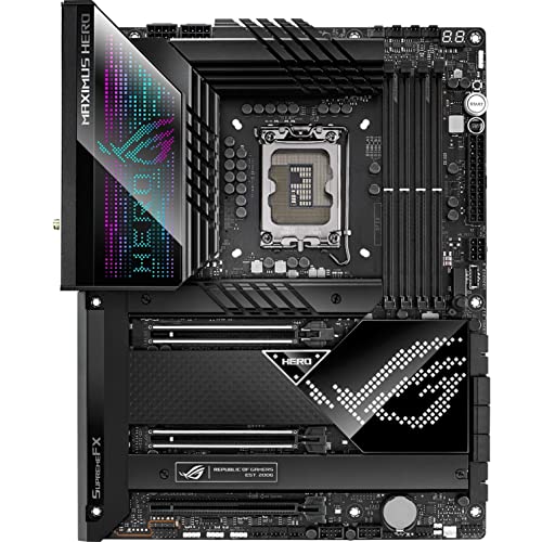 ASUS ROG Maximus Z690 Hero WiFi 6E ATX Gaming Motherboard...