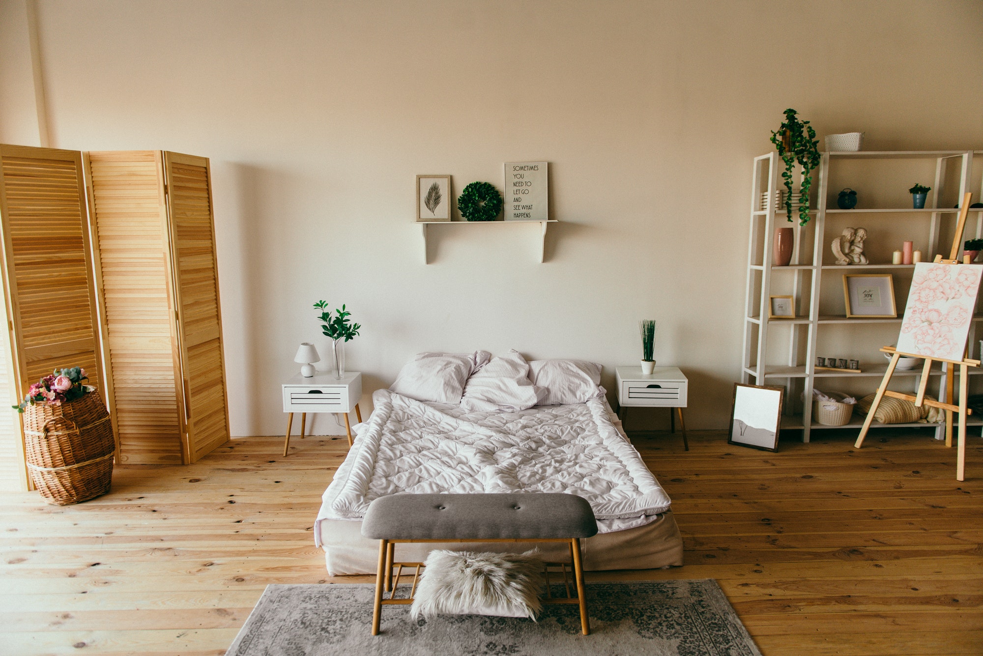 Scandinavian bedroom