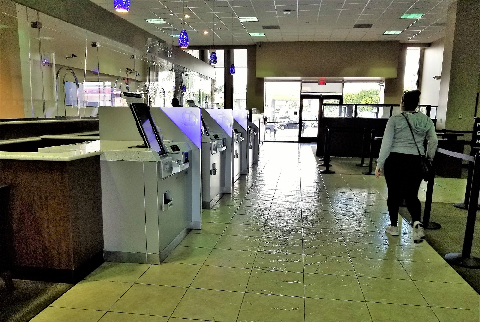 Modern Technology! ATM Banking! Business Lobby!